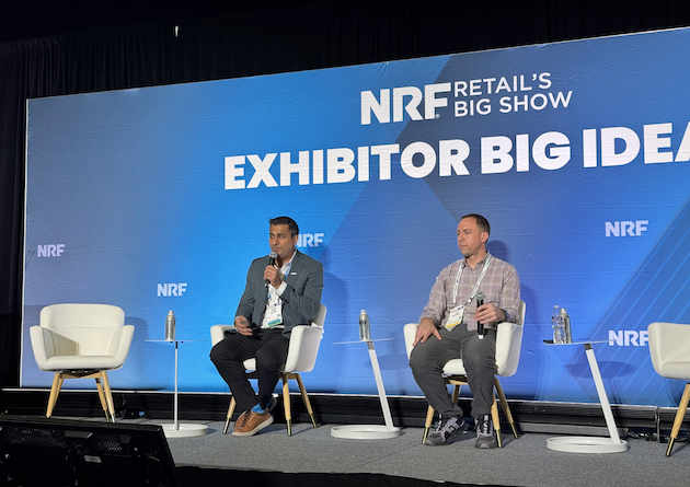 Picture of Shash Anand and Tom Spoke at SOTI NRF speaking session