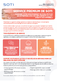 Download the SOTI Premium Service brochure
